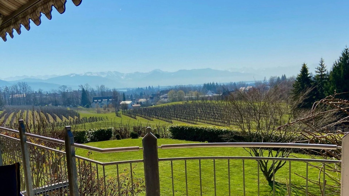 Lindau Apartment | Weinberg Idyll vacation apartment - Fantastic view over vineyards to Lake Constance
