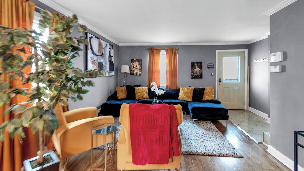 Hopelawn House | Welcome to Nest Away-your cozy home away from home! Designed for comfort/style.