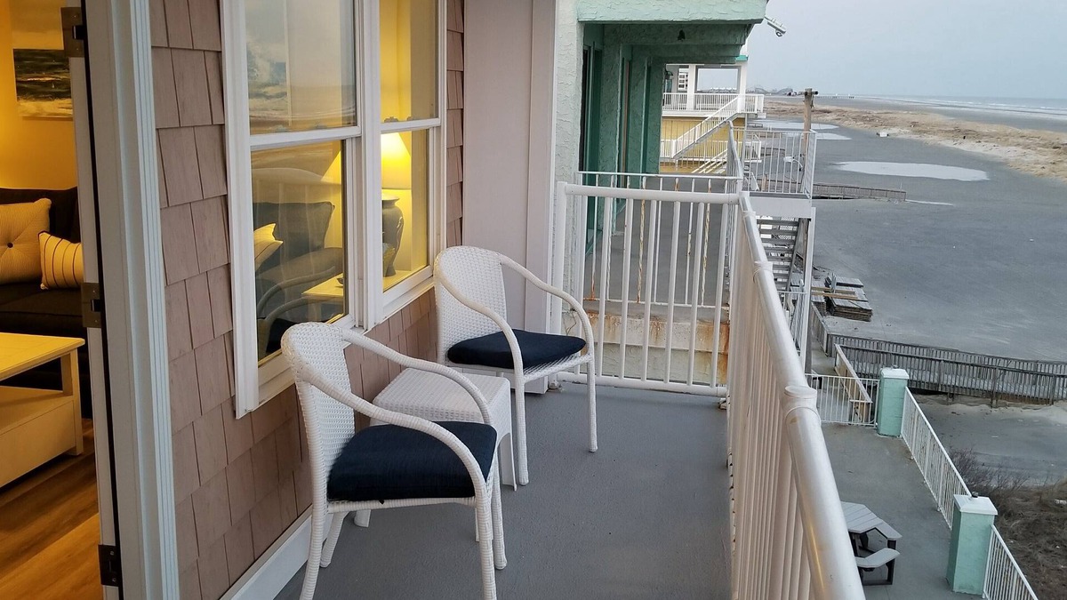 Wildwood Crest Condo | Welcome to "Ocean Sunrise". Renovated direct ocean front private end unit.