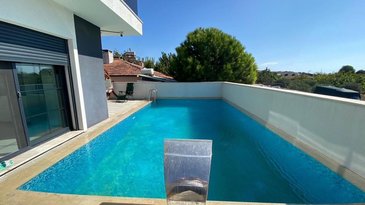 Cesme Villa | Welcome to your peaceful home with a pool in the center of Çeşme