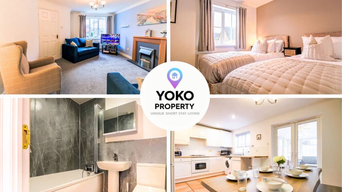 Milton Malsor House | Welcoming House Sleeps 6 Free Parking Sky TV Fast Wifi
