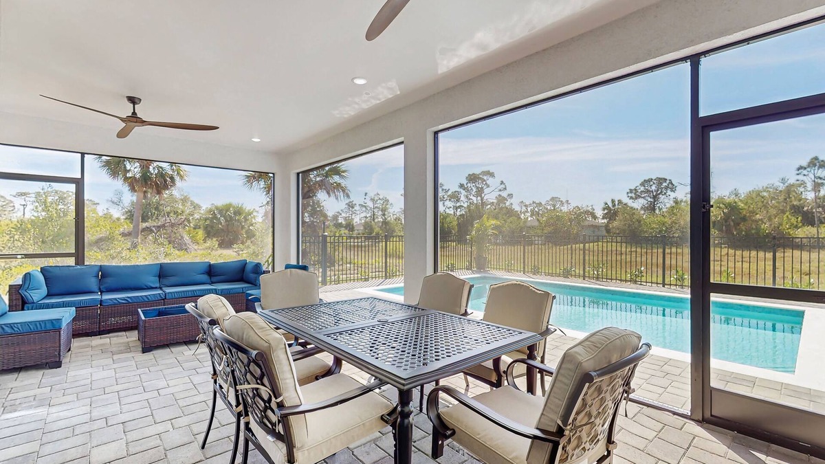 Rotonda Lakes House | Well appointed new home with private pool, large yard, W/D & dog friendly
