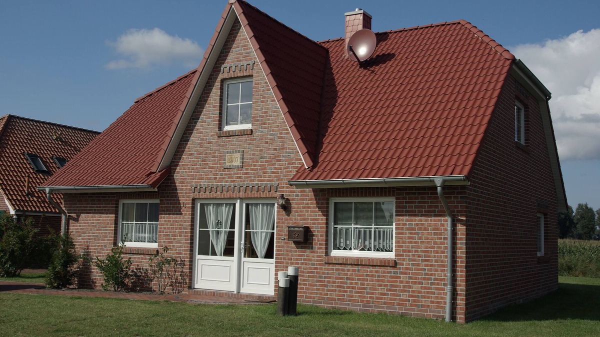 Krummhoern House | Wellness holiday house with sauna and fireplace on the Dredge