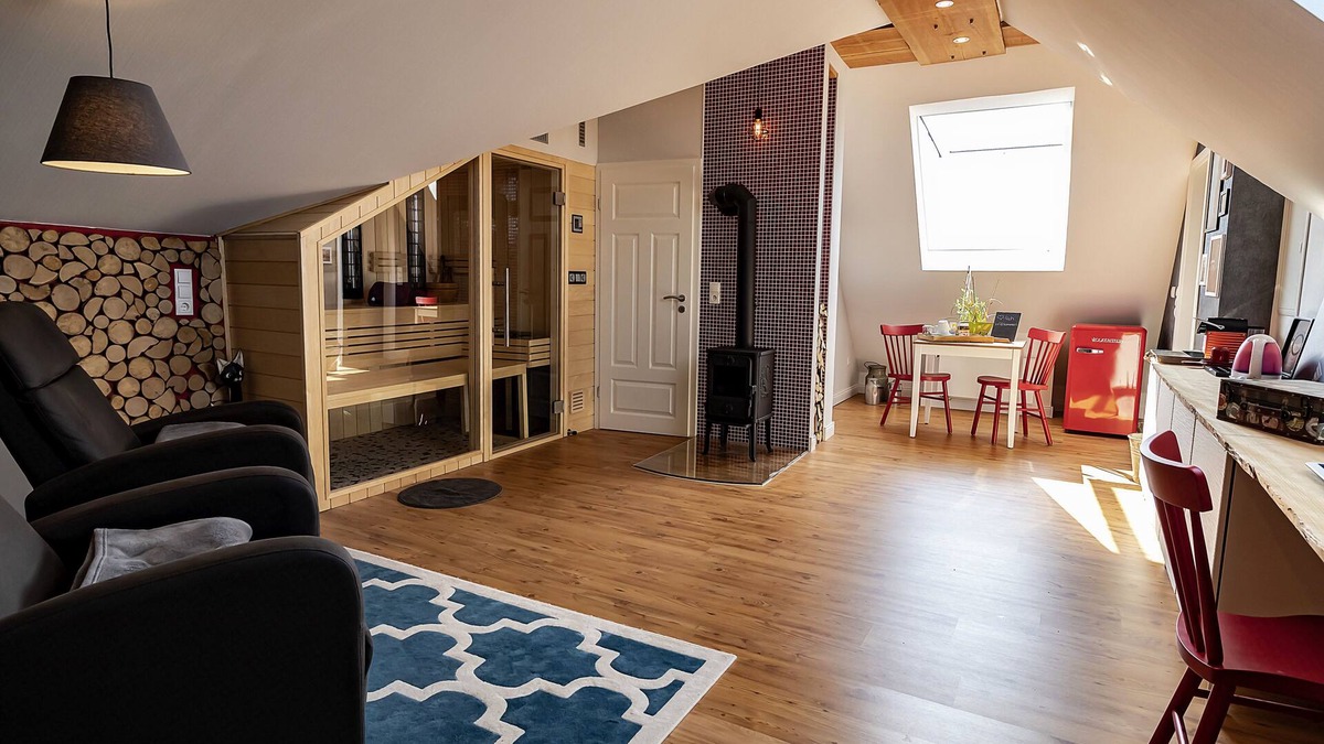 Ortenberg Apartment | Wellnessloft mit Privatsauna und Garten