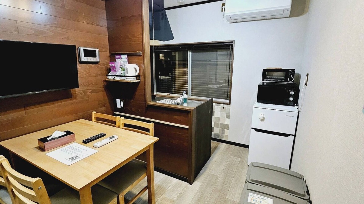 Uzumasa Apartment | West1F 1 double bed 1 bunk bed kitchen - Back 1F/Kyoto Kyōto