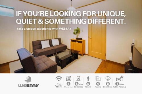 Taisho-ku Apartment | westay大正駅まで徒歩5分心斎橋まで電車6分