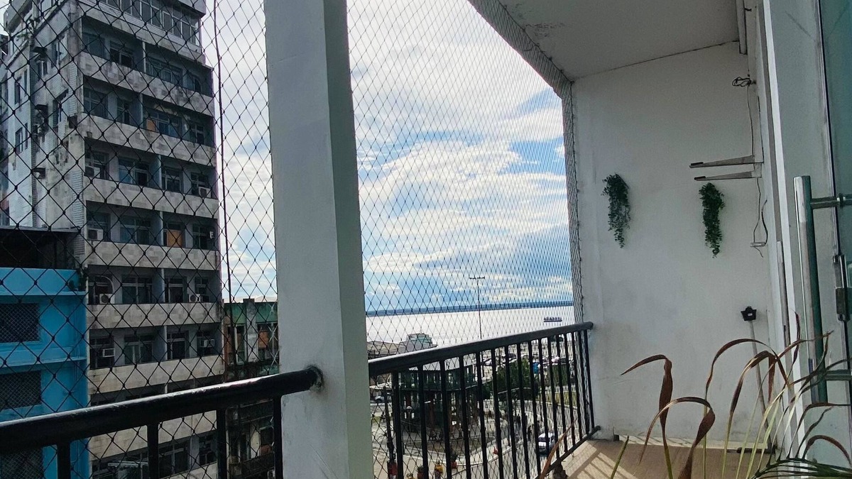 Centro Apartment | Westcambios 413 Flat in the center of Manaus with a view of the River