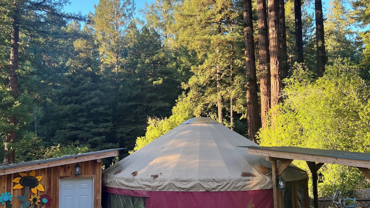 Guerneville Cabin | Whimsical Wilderness: Wonderful Yurt Stay