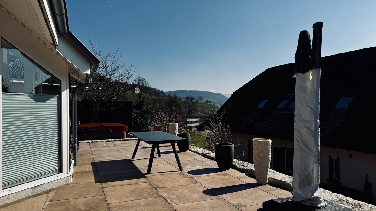 Sissach House | Whirlpool & far-reaching views: Exclusive vacation home near Basel