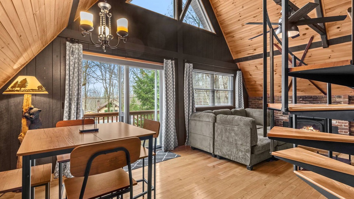 Briar Crest Woods House | Whispering Pines - Lake Access, Hot Tub, Fire Pit!