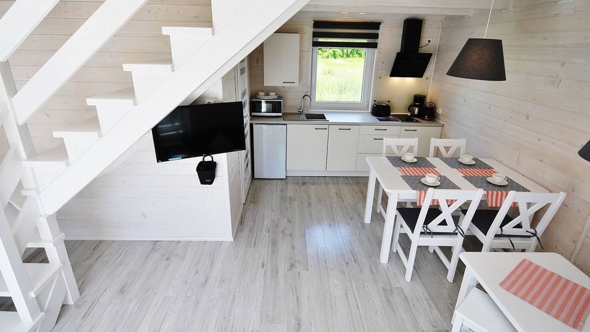 Grzybowo House | White cottage Lux, Grzybowo in Kołobrzeg, 1-6 persons, with air conditioning