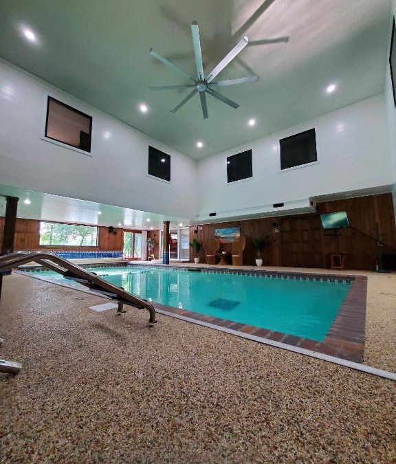Crosslake House | Whitefish Lake Home with Heated Indoor Pool