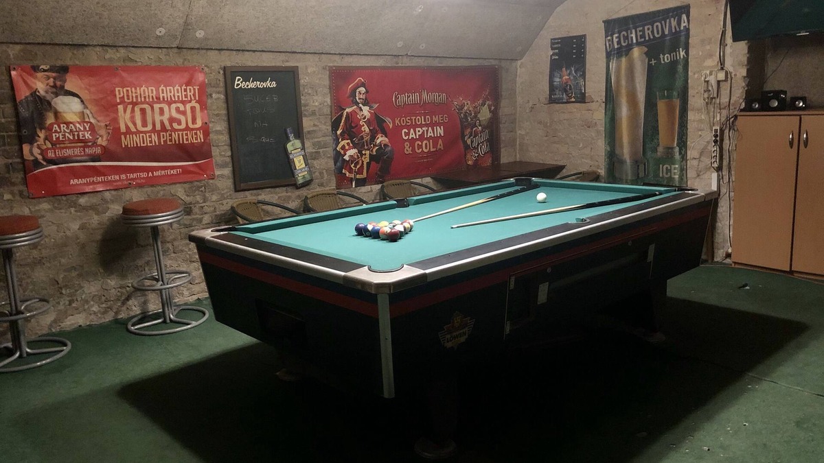Ferencvaros Apartment | Whole basement former pub2 for stag do/10person