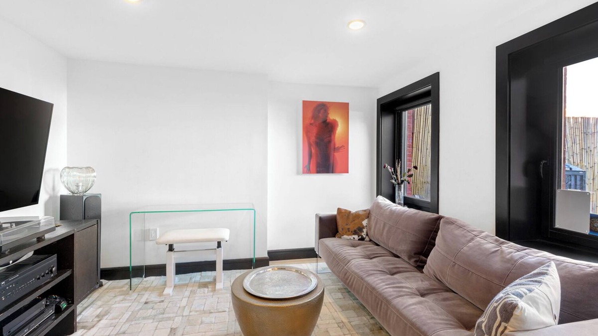 Park Slope Apartment | Whole Garden Floor in Modern Luxury Brownstone & Remote Work Paradise