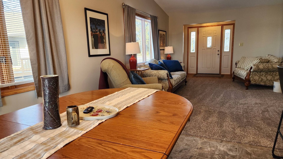 Oostburg Condo | Whole home for less than a local hotel!