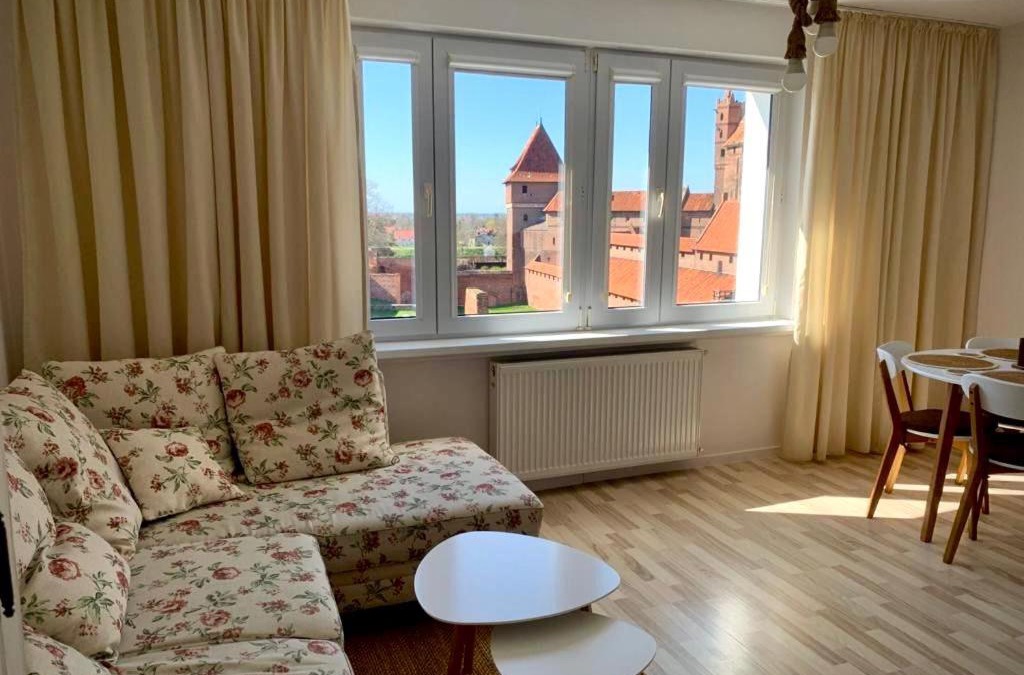 Malbork Apartment | Widok Zamku o poranku