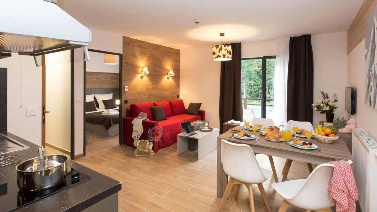Les Tines Apartment | Wifi, fitness, swimming pool, sauna, hammam, parking, tv, 56m², Chamonix