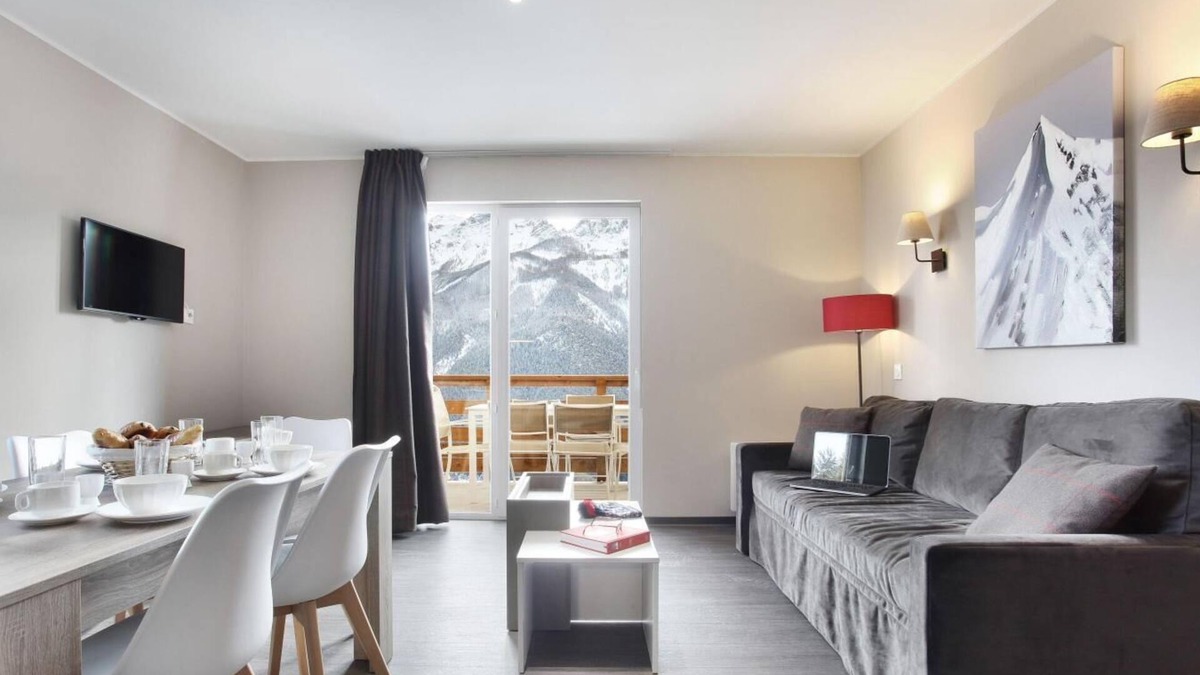 Pra Loup Apartment | Wifi, fitness, tv, ski locker, 39m², Pra Loup
