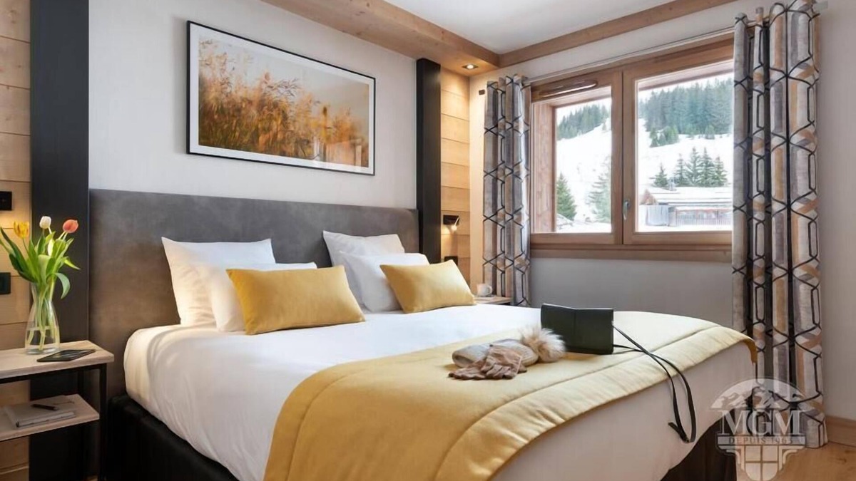 Manigod Apartment | Wifi, swimming pool, sauna, hammam, balcony, parking, tv, 60m², Manigod l'Etale