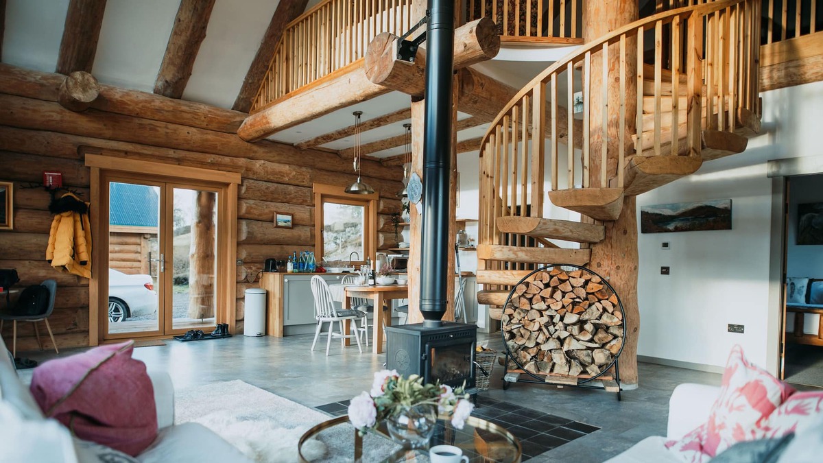 Banavie Cabin | Wild Nurture Luxury Eco Log Cabin
