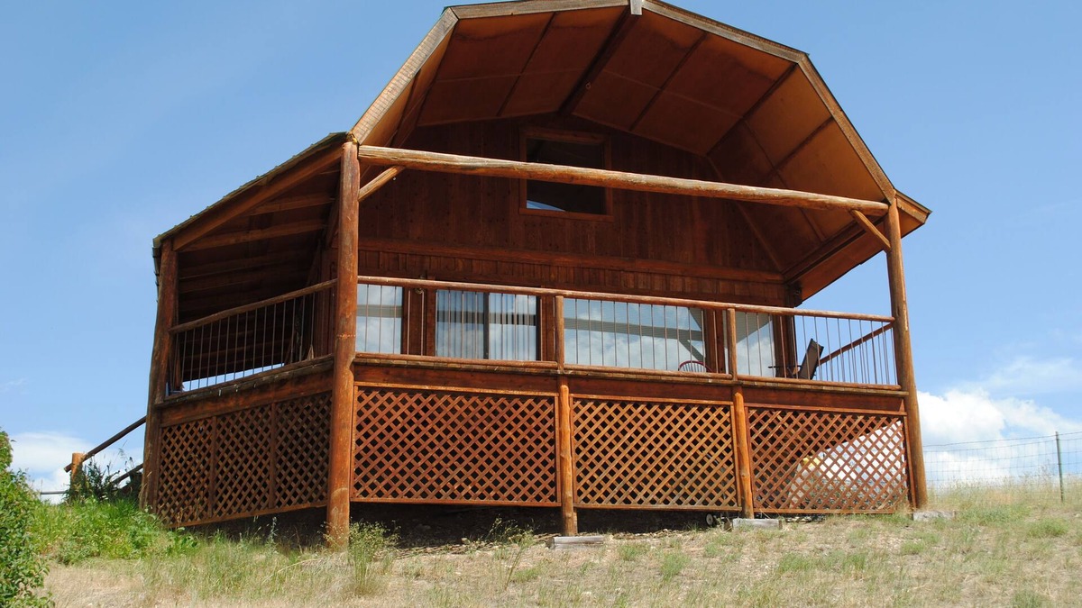 Corvallis Cabin | Wilderness Spirit Cabins, LLC-'Eagle Nest'- Heavenly Mountain Views