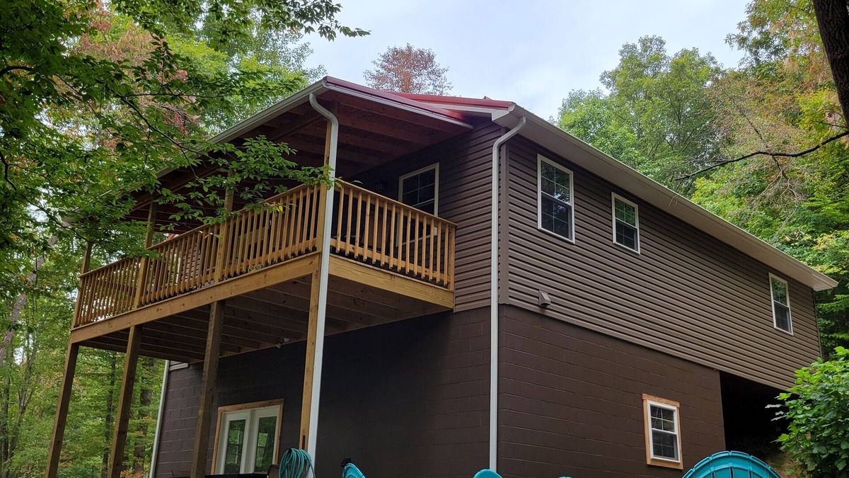 French Creek Cabin | Wildwood cabin at Paradise in the Woods on the Buckhannon River