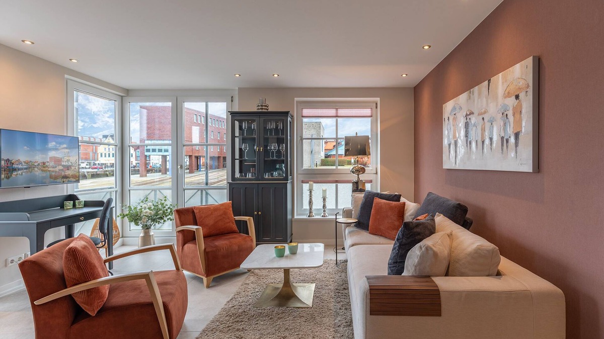 Zentrum Apartment | Willkommen an Ihrem Logenplatz Direkt am Idyllischen Husumer Hafen!