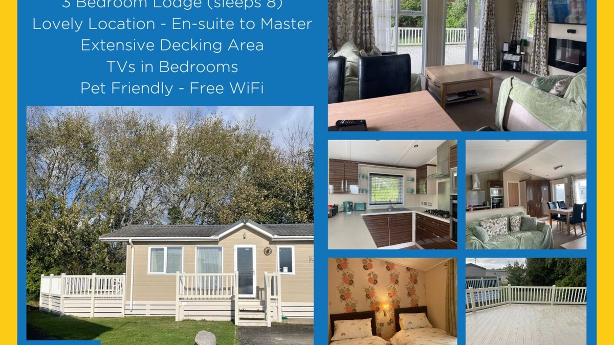 Newton Cabin | Willows 24 3 Bedroom Lodge at Trecco Bay Holiday Park