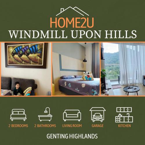 Genting Highlands Apartment | Windmill Upon Hills, Genting Highlands 2 King bed & 2 free car park