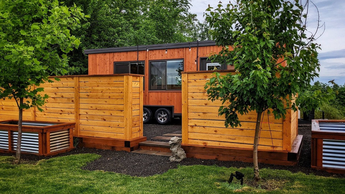 Milton-Freewater Cottage | Wine Country Tiny House Located at a Farmhouse Brewery