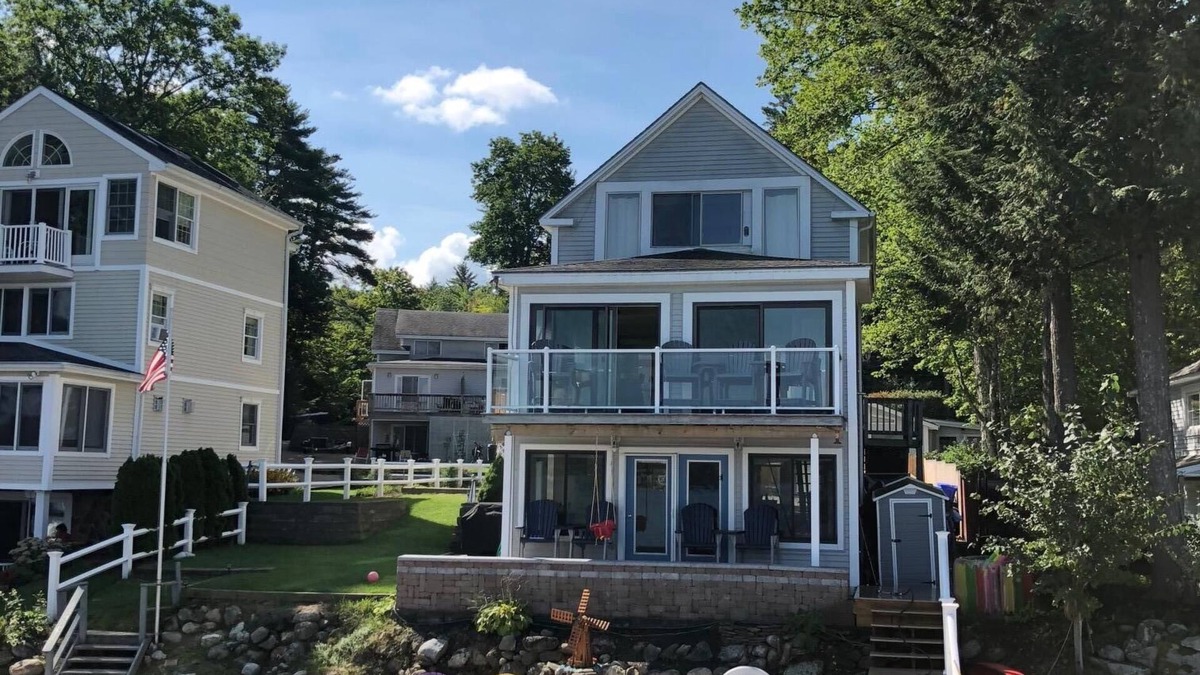 Gilford House | Winnipesaukee Vacation Home For Entire Family W/Private Beach And Dock