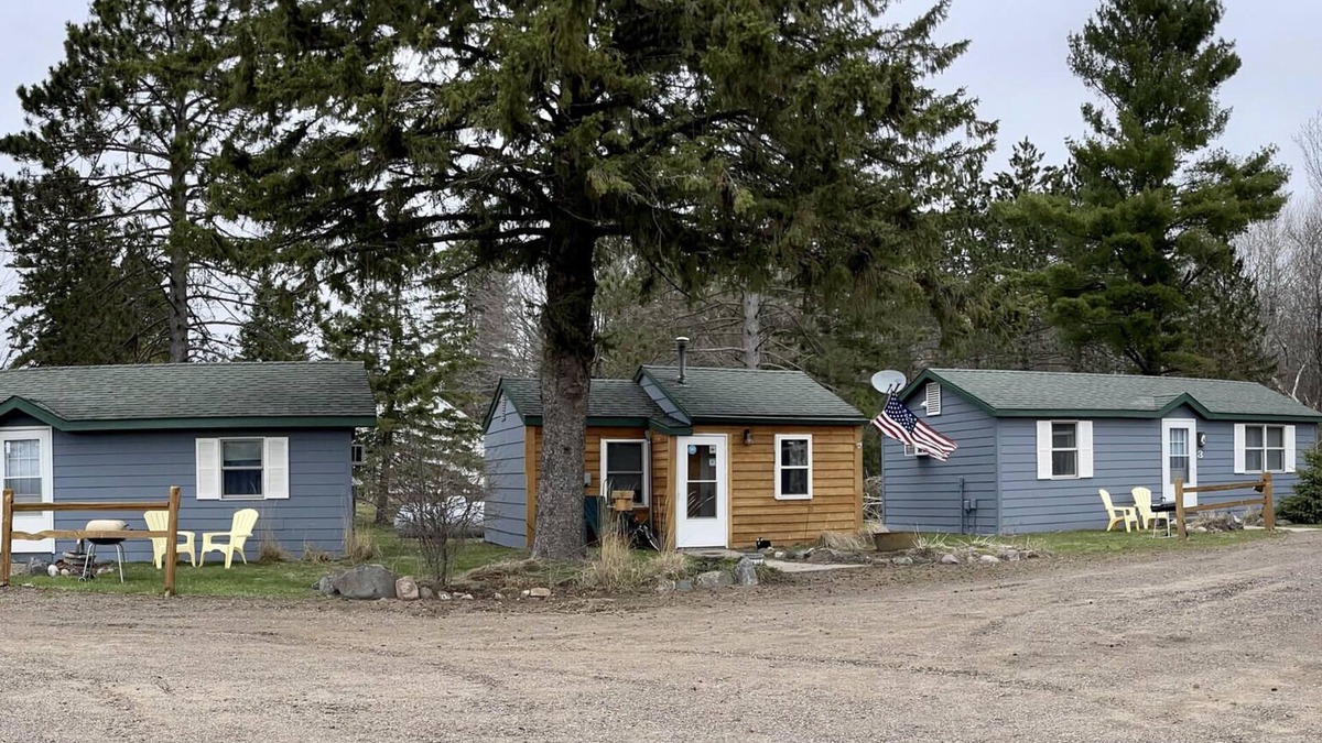 Winter Cottage | Winter Nights Cottages: Cottage 1 Winter, Wisconsin vacation rental.