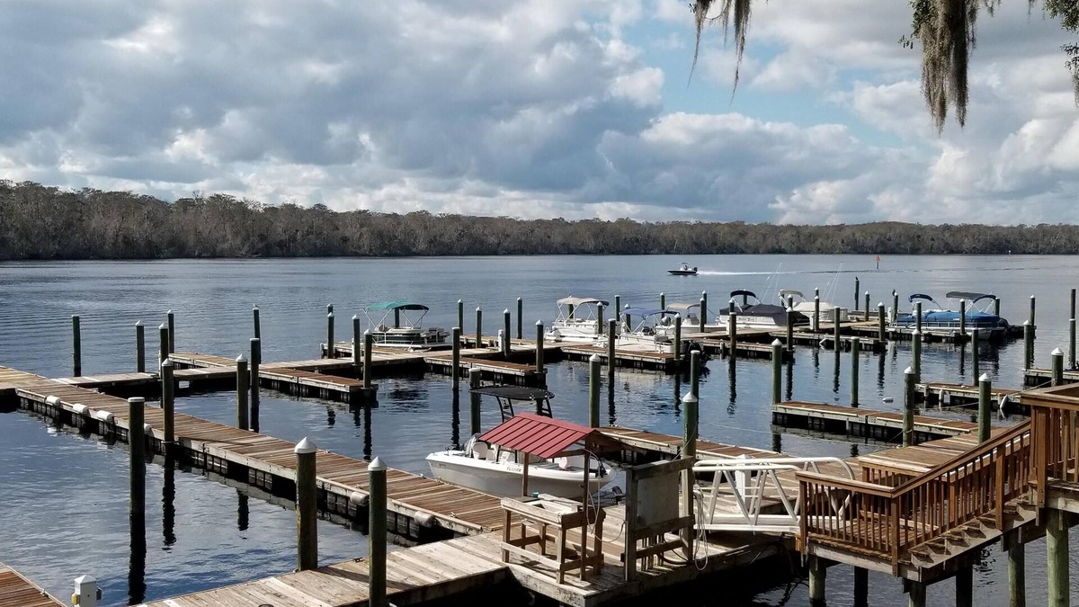 Welaka Condo | Winter Paradise on the St. Johns River w/deep water boat slip