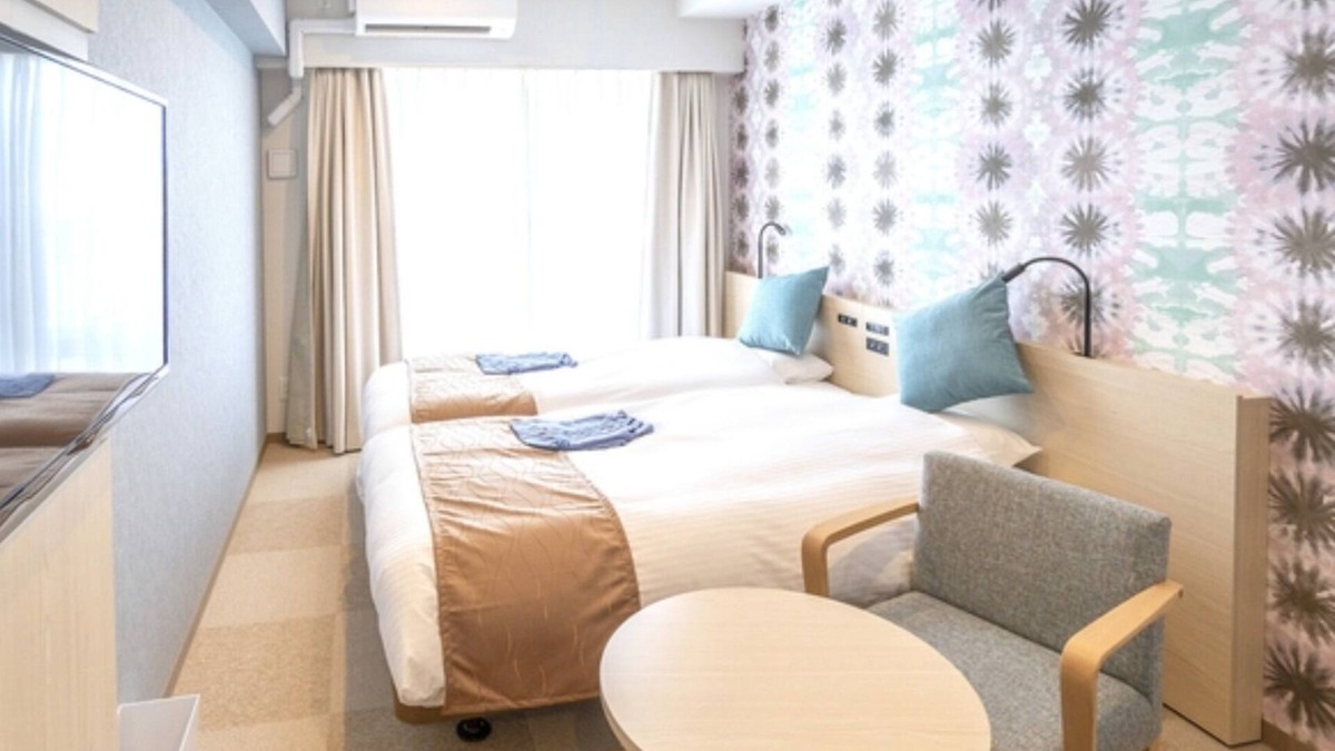 Mihama Hotel | With balcony Moderate twin Nonsmoking vs | /Nakagamigun Okinawa