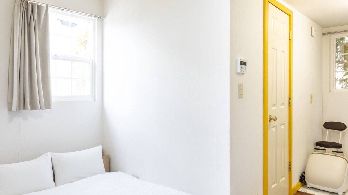 Fujikawaguchiko Apartment | With foot massager Twin room double bed x 2 u/Minamitsuru-gun Yamanashi