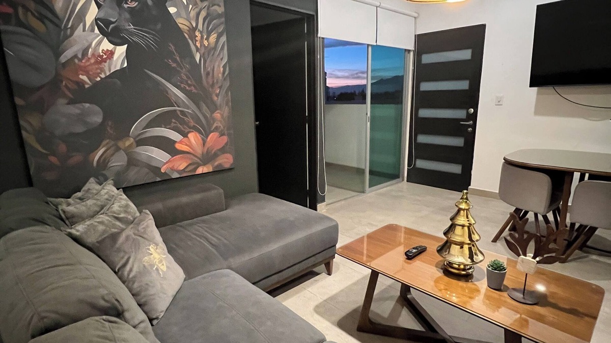 Angelopolis Apartment | With terrace in front of the Star of Puebla