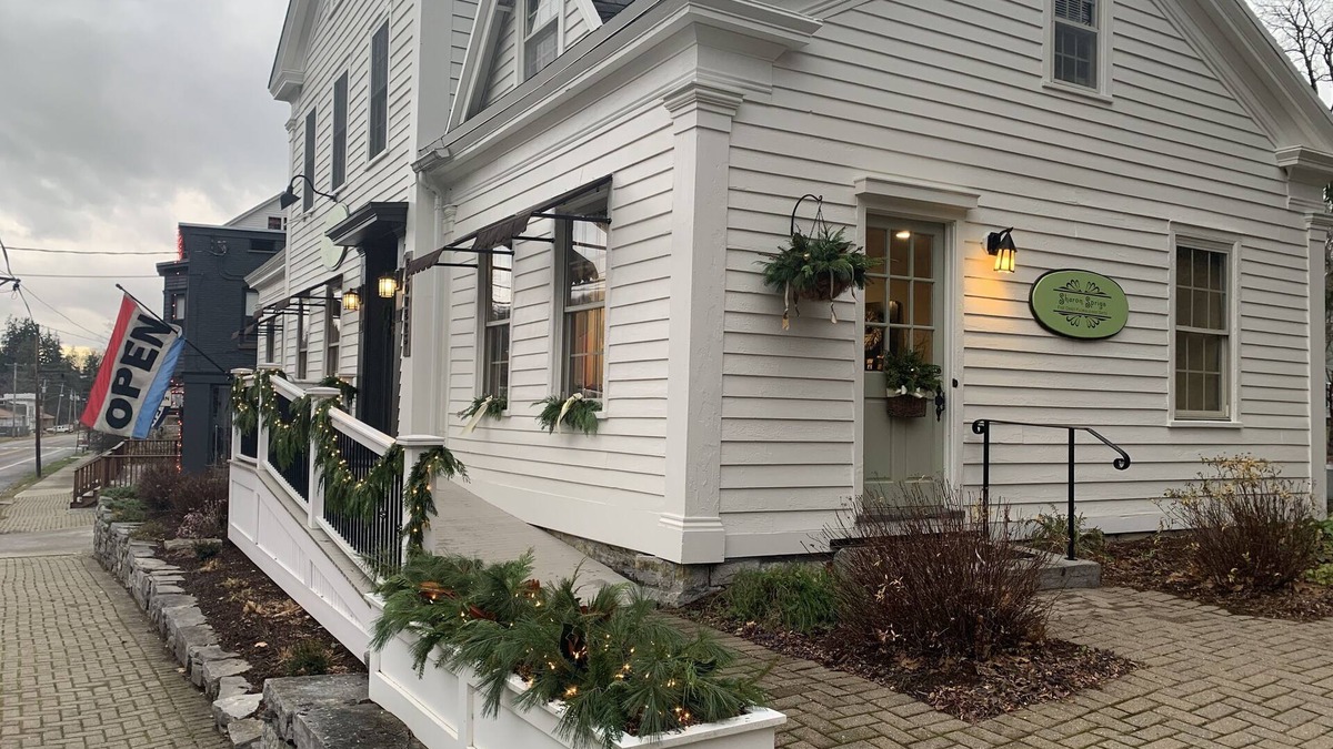Town of Sharon Apartment | Within walking distance of shops & restaurants in historic Sharon Springs