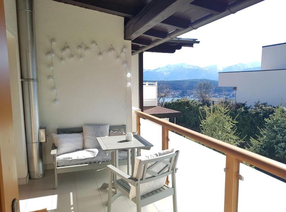 Velden am Worther See Apartment | Wohnung mit Balkon in Velden - Appartment BERGE byTILLY