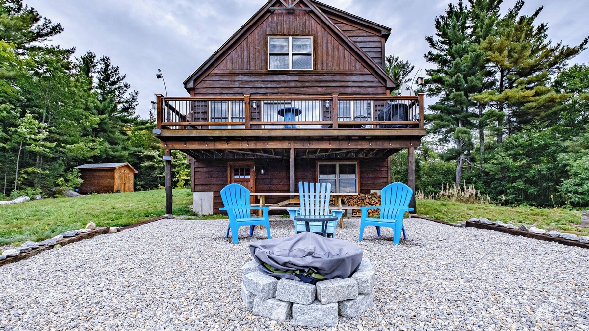 Bryant Pond House | Wolf Moon - Beautiful home with gorgeous views. Close to water and skiing