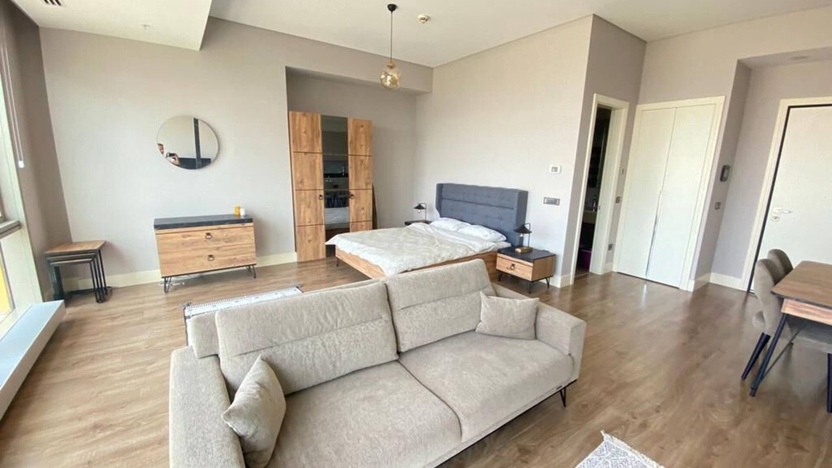 Atasehir House | Wonderful 1+0 50 m2 high floor