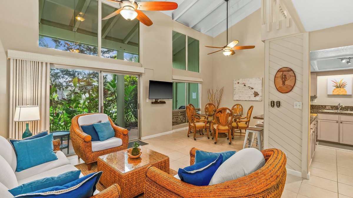 Princeville Condo | Wonderful 2-Bedroom 2-Bath condo with WiFi/Pool/Beach gear in Princeville Kauai