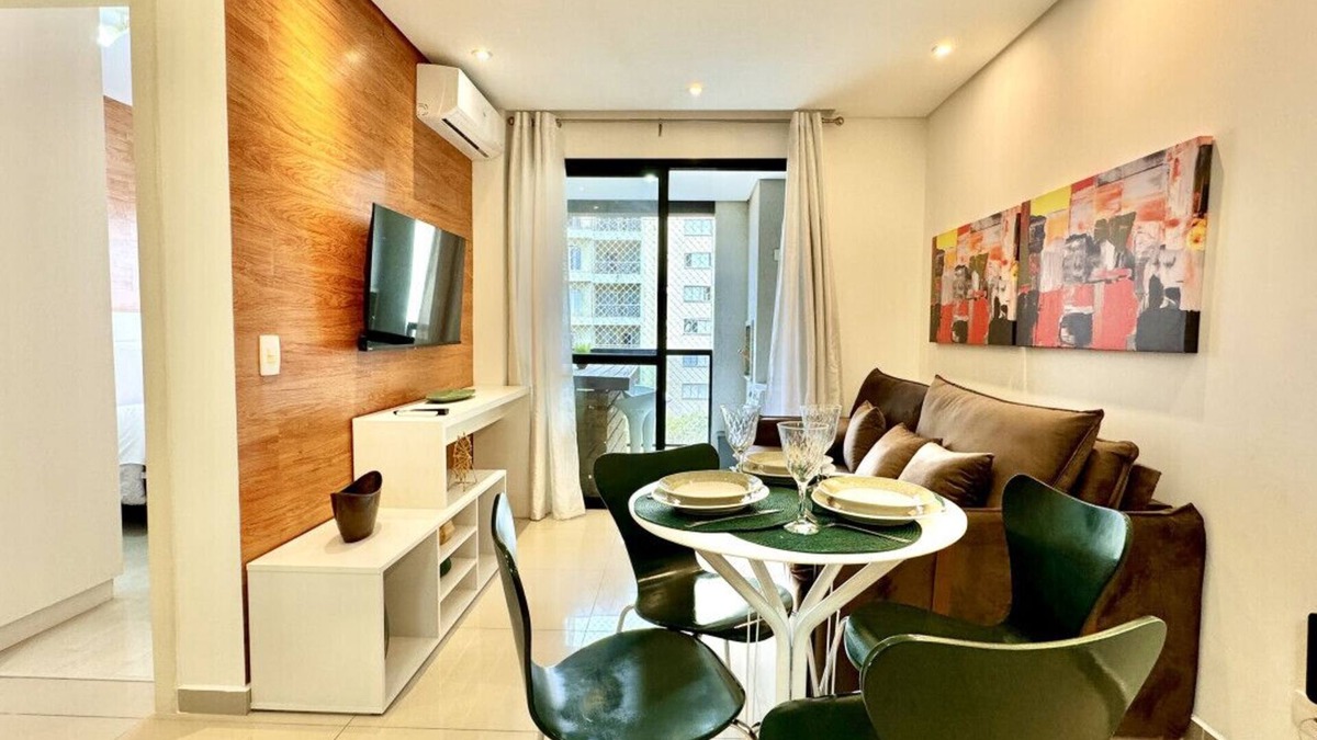 Bigorrilho Apartment | Wonderful 2 Bedrooms in Condomínio Clube Sky