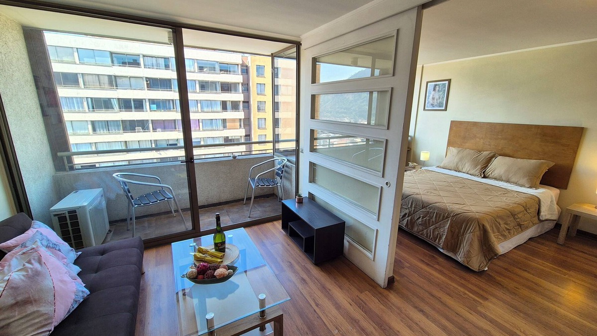 Santiago Apartment | Wonderful! Near the cable car and San Cristobal hill