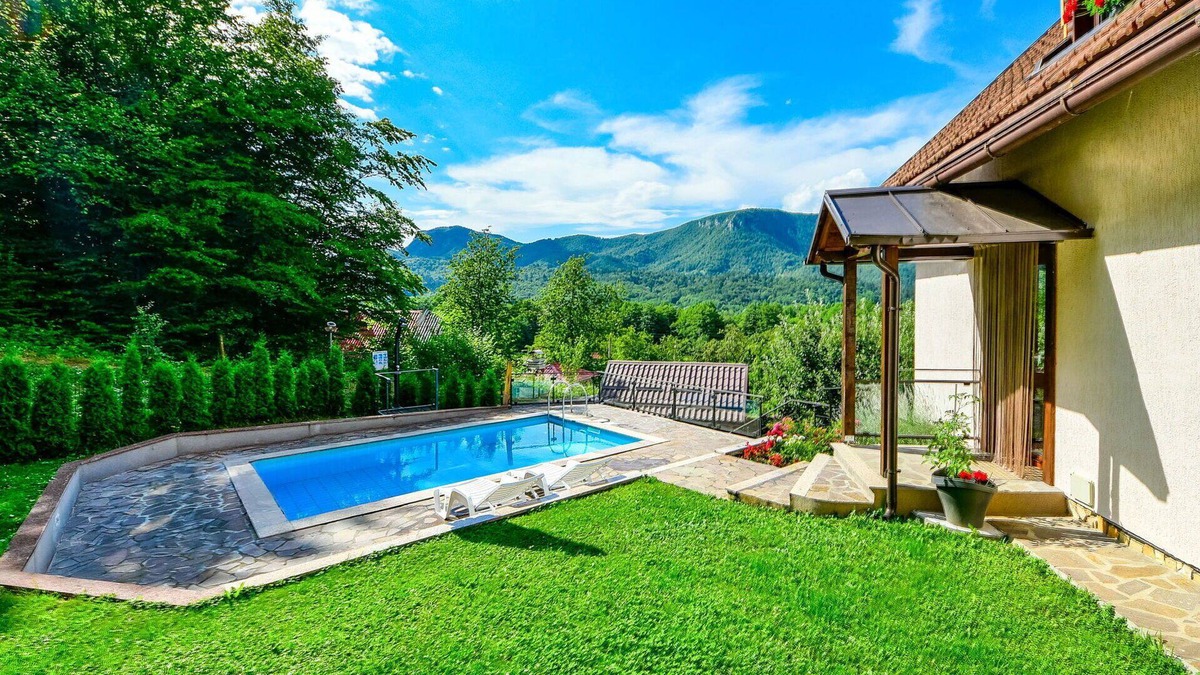 Skrad House | Wonderful private villa with WIFI, A/C, private pool, TV, terrace, panoramic view and parking