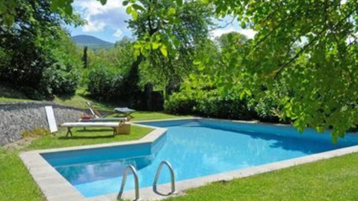 Vivo dʼOrcia Villa | Wonderful private villa for 2 guests with pool, WIFI, TV, balcony, panoramic view and parking