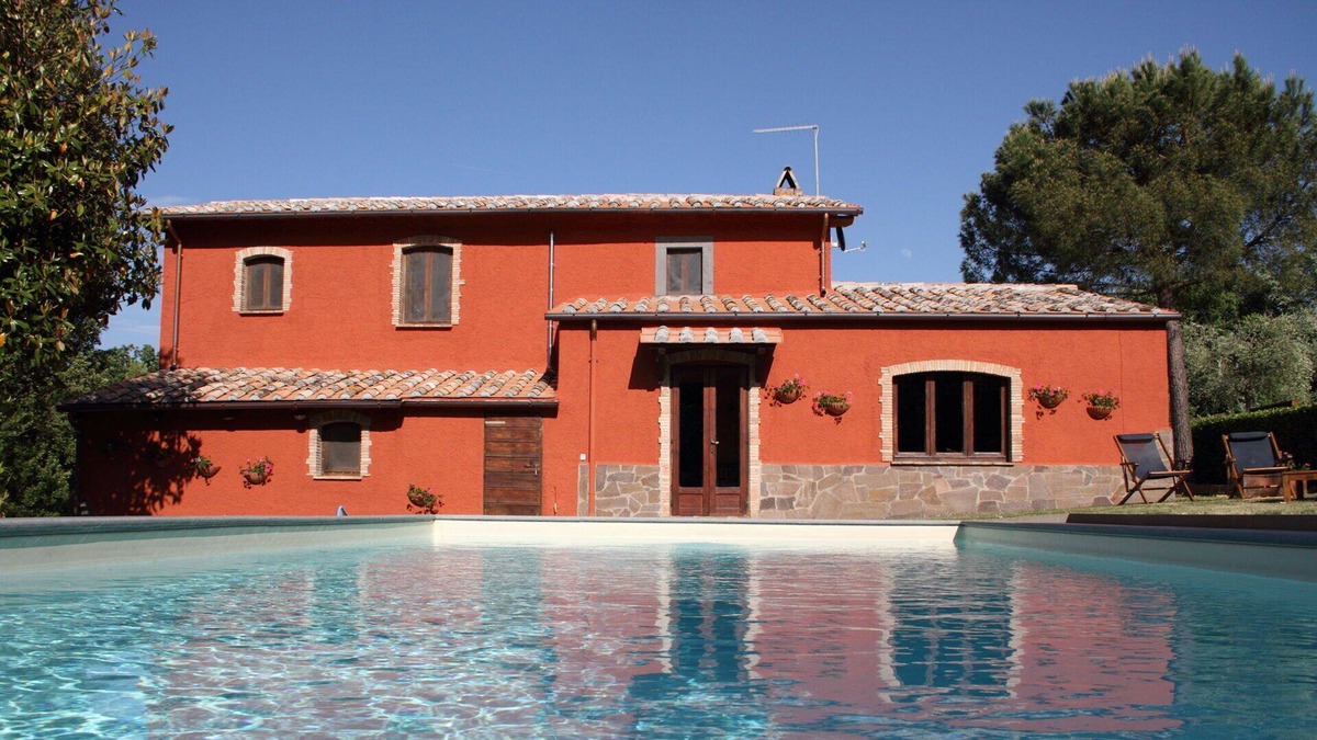 Bagnoregio Villa | Wonderful private villa for 6 people with private pool, A/C, WIFI, TV, panoramic view and parking