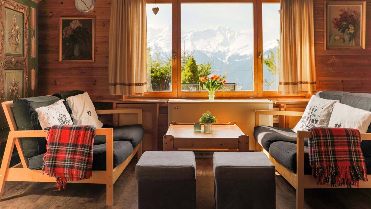 Verbier House | Wonderful private villa for 6 people with WIFI, TV, terrace and parking