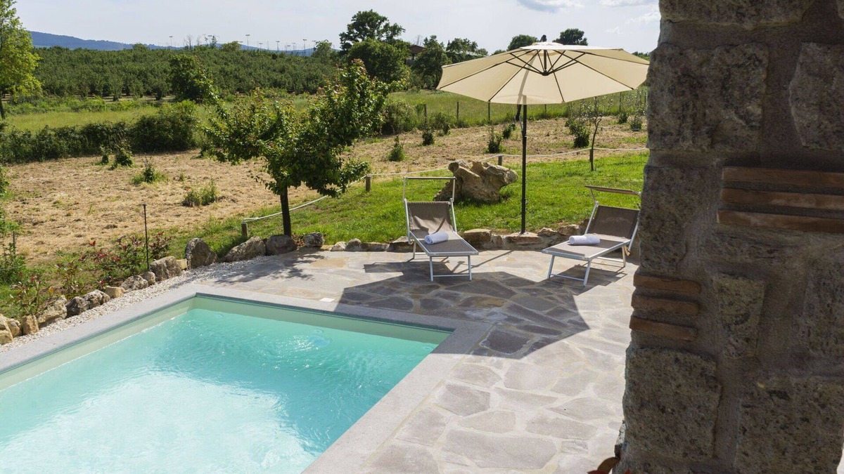 Sutri House | Wonderful private villa with private pool, WIFI, A/C, TV, terrace, panoramic view and parking