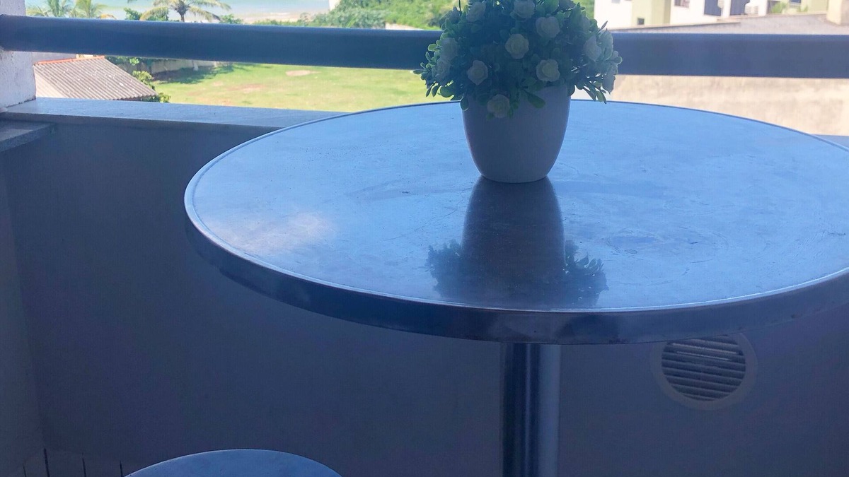 Ingleses do Rio Vermelho Apartment | Wonderful sea view from the porch of the churrasqueria and rooms RealStay2