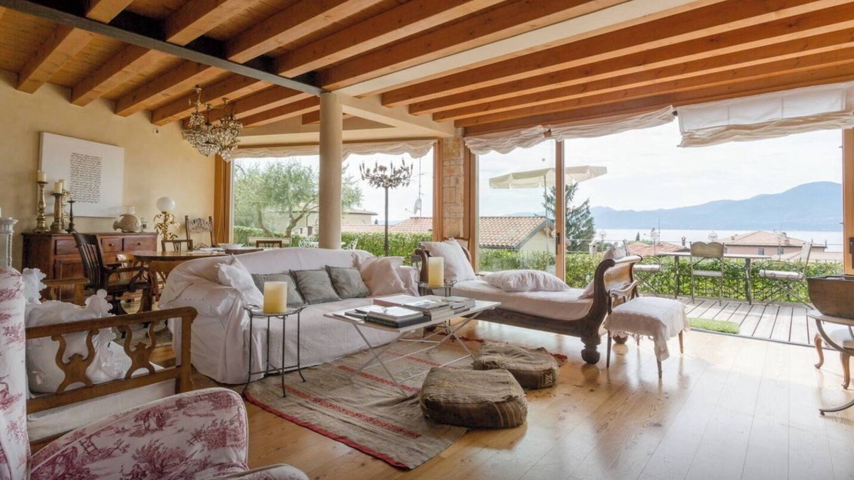 Torri del Benaco Villa | Wonderful villa gorgeous view near the lake with pool terrace and garden